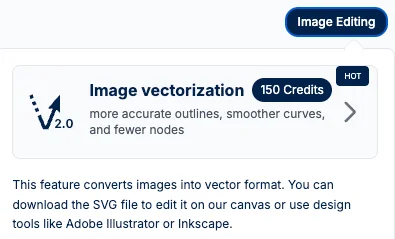 Figure vectorization interface