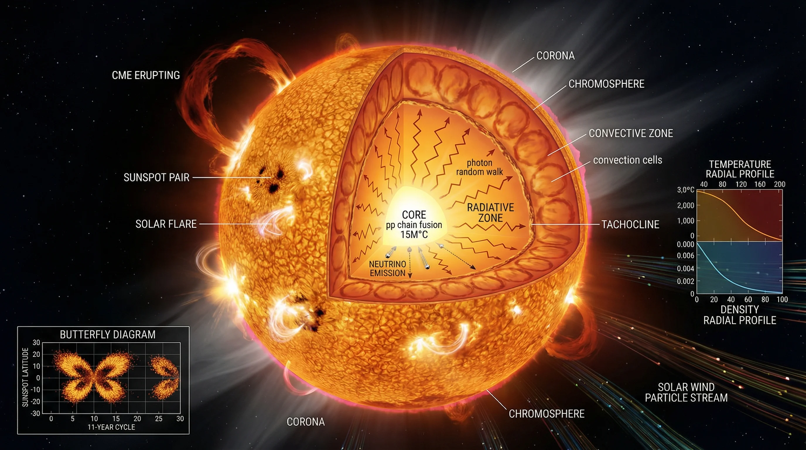 Sun Internal Structure And Solar Activity