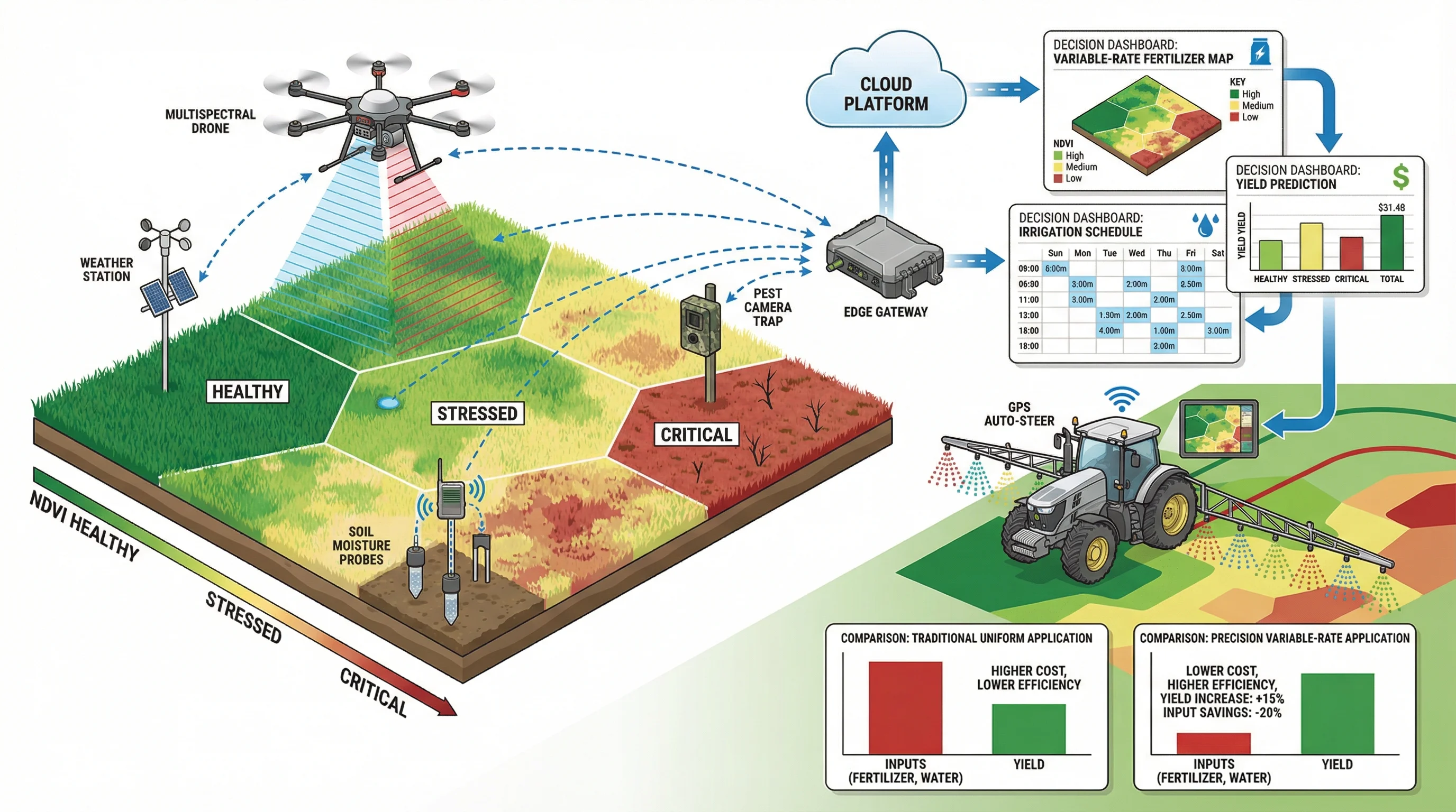 Precision Agriculture Drone Monitoring