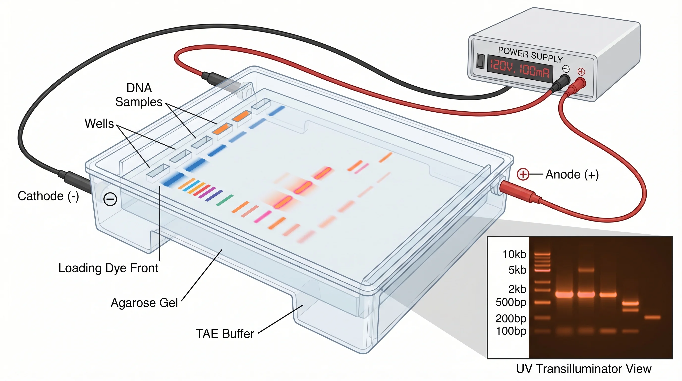 Gel Electrophoresis System