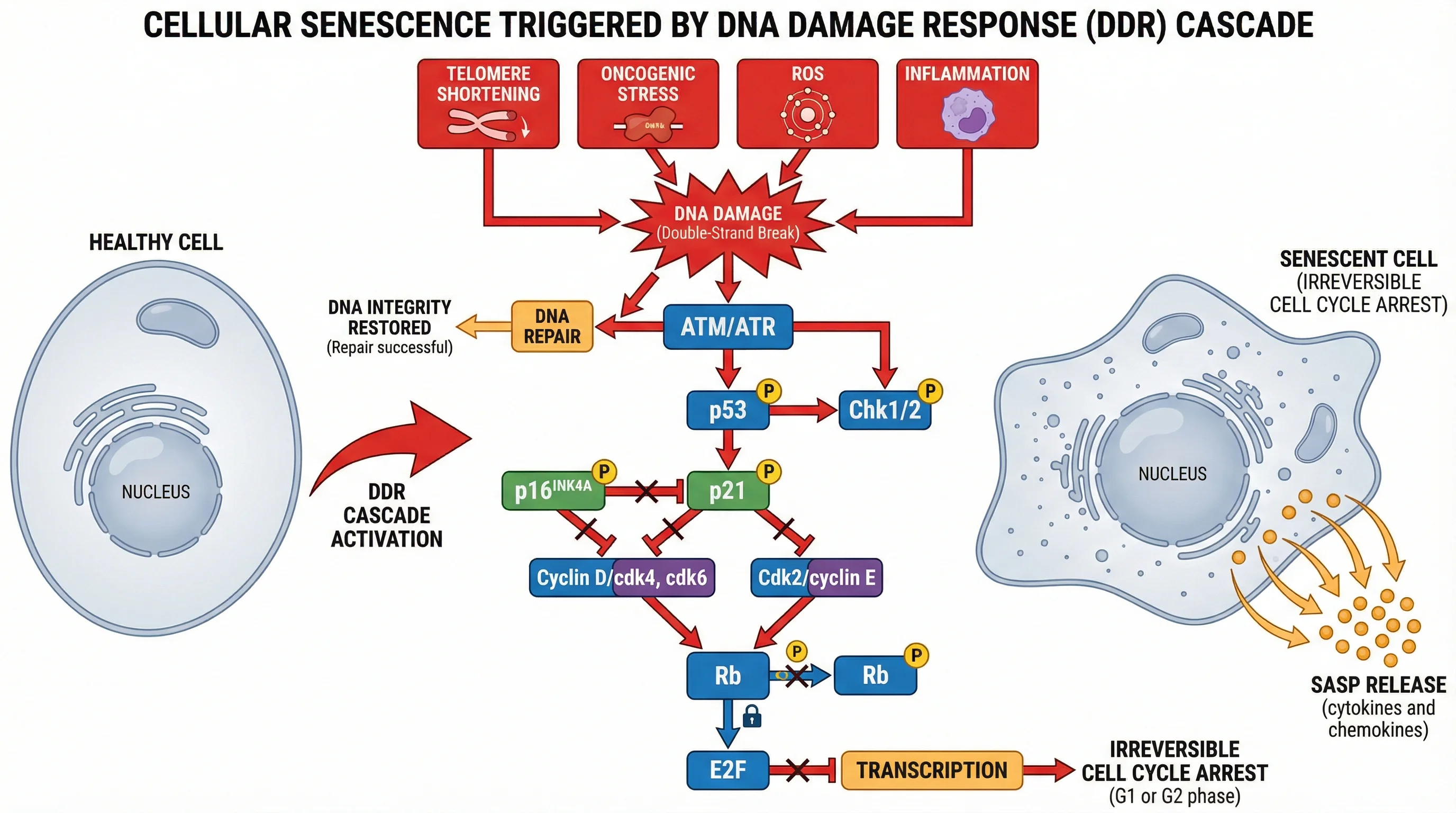 DNA Damage Response And Cellular Senescence