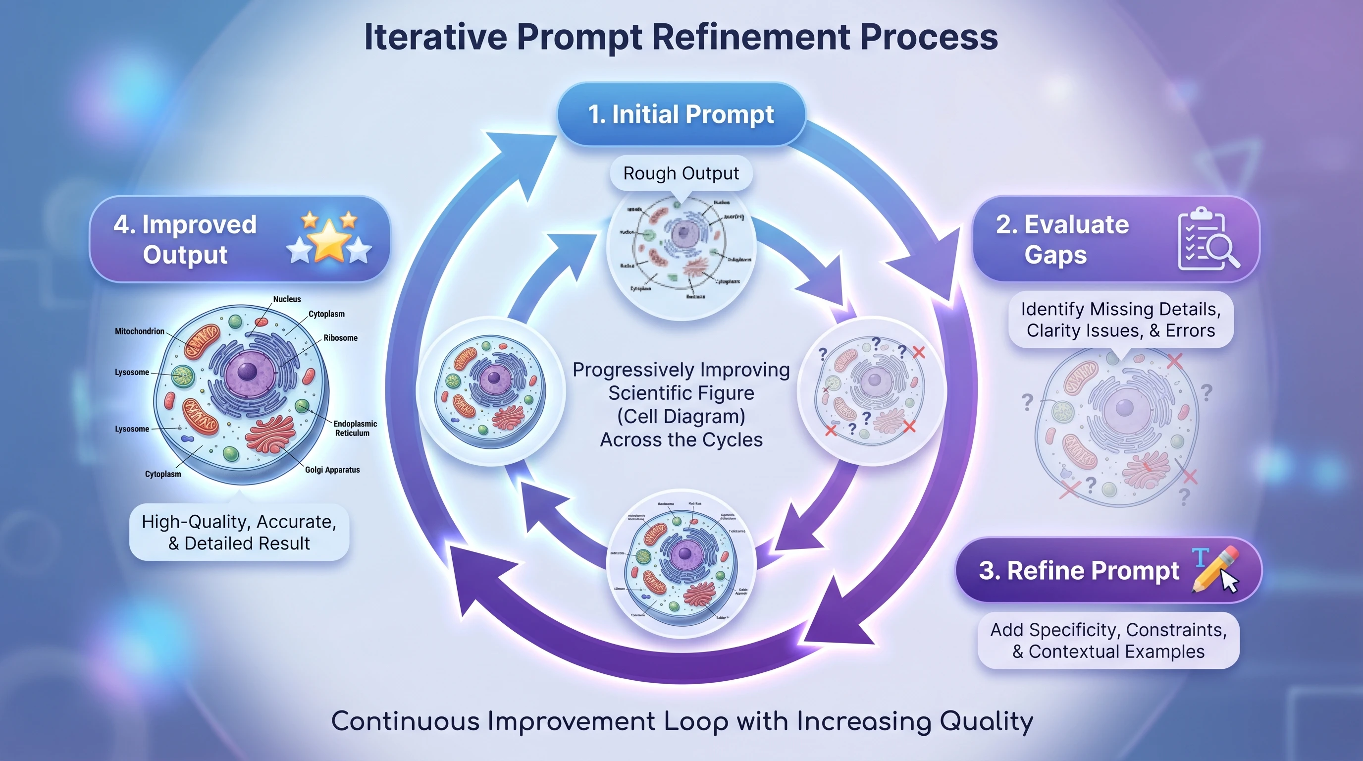 Iterative Prompt Refinement Cycle