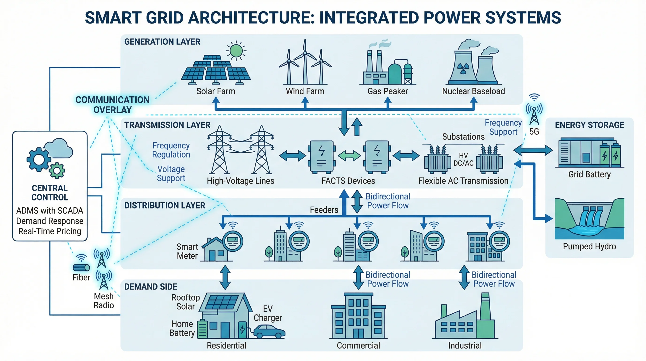 Smart Grid With Renewable Integration