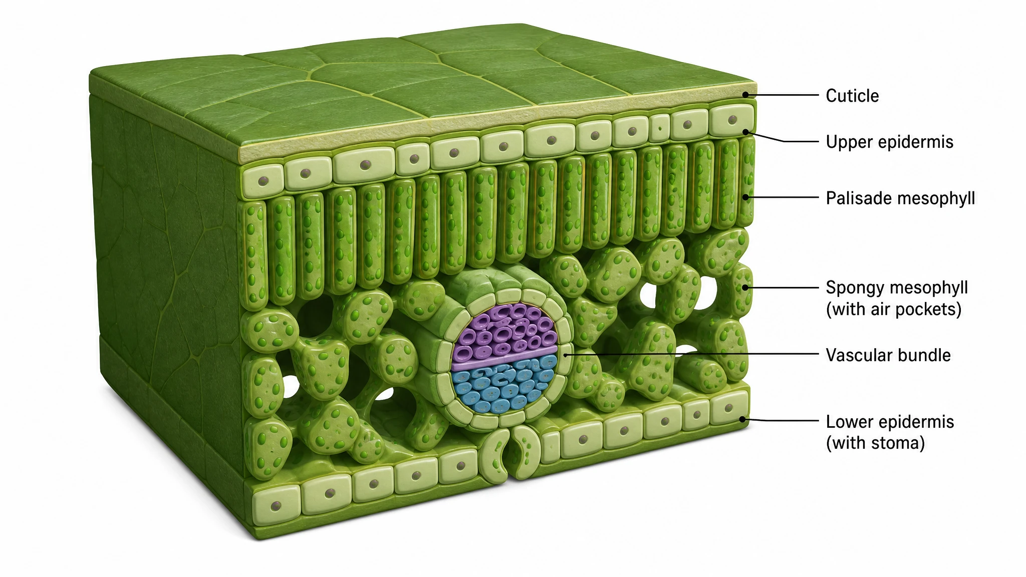 A 3D cutaway makes the air spaces legible