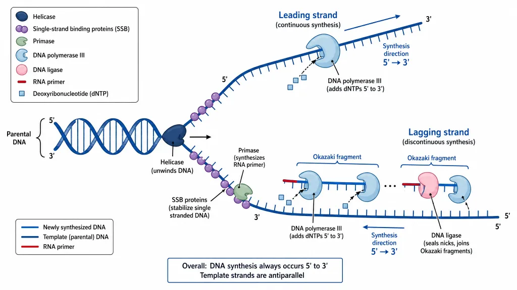 DNA 複製圖產生器 範例圖